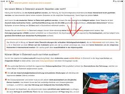 Der ablauf ist ganz einfach. M Forum Fahrverbot In De Wird Das In Osterreich Exekutiert