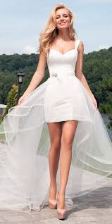 Wedding either way, your search for the perfect dress ends here. 27 Amazing Short Wedding Dresses For Brides Short Wedding Dress Beach Short Wedding Dress Wedding Dresses