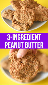 3 Ingredient Peanut Butter Cookies Lois Recettesdedesserts En 2020 Recettes De Cuisine Idee Recette Vegetarienne Cookies Et Biscuits