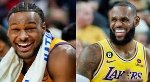 Lakers Rookie Bronny James Has Not Given His Father LeBron James Any Name  To Call On Court Yet