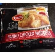 We did not find results for: Tyson Panko Chicken Nuggets Calories Nutrition Analysis More Fooducate