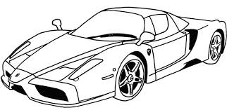 Ferrari Sport Car Coloring Page Cars Coloring Pages Race Car Coloring Pages Coloring Pages For Boys