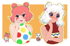Animal Crossing Apple And Flurry Animal Crossing Fan Art Animal Crossing Animal Crossing Characters