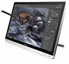 It comes with 8 expresskeys on the left side. Huion Gt 220 Pen Monitor Drawing Tablet Tablet Digital Drawing Tablet