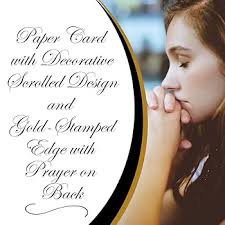 Amazon.com : Hirten Offering Prayer to Saint Anthony Gold-Stamped Catholic  Prayer Holy Card with Prayer