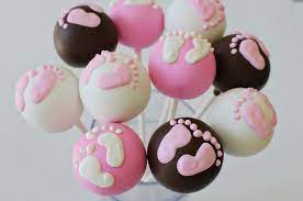 Baby Feet Cake Pop Bouquet Shower Cakes Baby Shower Cakes