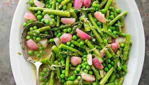 Spring has sprung in the kitchen, and marcela valladolid celebrates by making a savory spring roasted rack of lamb. Braised Spring Vegetables The Splendid Table