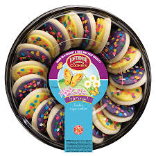 Halloween sugar cookies halloween baby shower theme bakewell tart hot chocolate sauce happy halloween fall make your halloween special by baking some halloween cookies. Spring Frosted Sugar Cookies Lofthouse Cookies Made In A Peanut And Tree Nut Free Facility Sugar Cookie Frosting Grocery Foods Favorite Cookies