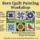 Barn Quilt Painting Workshop — Tyler's Flower Farm event image