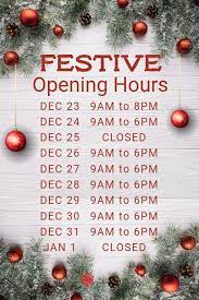 Christmas Opening Hours Poster Template Christmas Templates Free Christmas Borders Poster Template