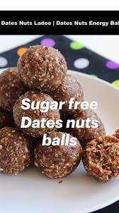 Sugar Free Dates Nuts Balls Pinterest