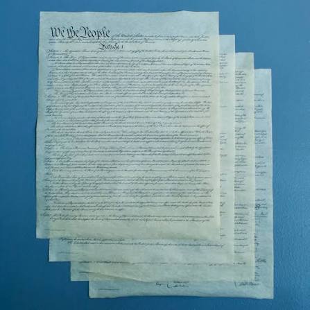 U.S. Constitution Full Size Four Page Replica - Made in the U.S.A.