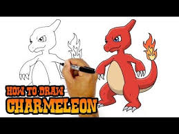 Disable your adblock and script blockers to view this page. How To Draw Charmeleon Pokemon Youtube Charmeleon Pokemon Art Lessons For Kids Drawings