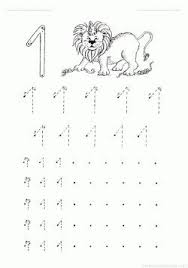 1 Rakami Calisma Sayfasi Atividade Alfabeto Educacao Infantil Educacao Infantil Atividades Para Pre Escola