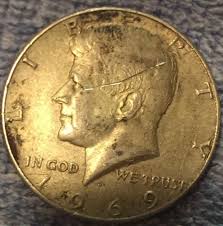 1969 D Kennedy Half Dollar Rare Silver Coins Collecting 50