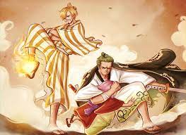 Sanji And Zoro Protect Toko One Piece Piecings Character