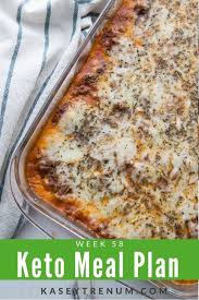 Keto Meal Plan Week 58 Zucchini Lasagna Recipes Lasagna Recipe Recipes