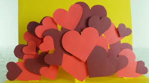 Apply glue on the card base and stick on the paper loops. Diy 3d Mother S Day Pop Up Card Youtube