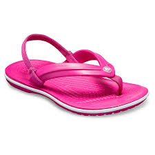 Discount Crocs Kids Flip Flops Crocs Crocband Strap Pink