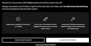 * einlösung des gutscheincodes erfolgt online via. Dazn Pausieren So Geht S Was Du Beachten Musst