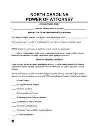 You can prepare and sign an agreement on your own. Free North Carolina Nc Power Of Attorney Forms Pdf Word