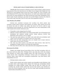 Doa adalah harapan manusia yang ditujukan kepada allah swt untuk memenuhi keinginannya. Keutamaan Membaca Doa Iftitah