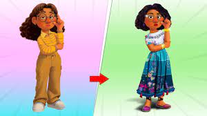 Turning Red: Priya Mangal Transformation Mirabel | Disney Glow up - YouTube