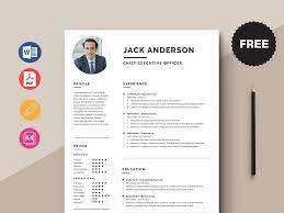 Our executive resume template for word helps you organize your positions, background, and expertise in a visually pleasing manner that is easy to follow. Free Chief Executive Officer Ceo Resume Template With Simple Look