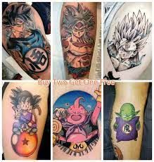 Tattoos are a commitment, and you have to really love what you are putting on your skin. 1pcs Anime Dragon Ball Z Temporary Tattoos Waterproof Fake Tattoo Sticker Cartoon Adventure Hand Arm Foot Body Tattoo Art Decals Sticker For Women Men Wish