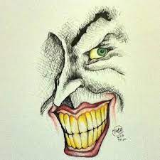 Shop affordable wall art to hang in dorms, bedrooms, offices, or anywhere blank walls aren't welcome. Joker Smile Drawing By Kinn12 On Deviantart