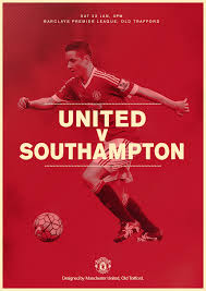 .nay, truc tiep mu đấu với southampton, link xem trực tiếp mu, bảng xếp hạng ngoại hạng anh. Match Poster Manchester United V Southampton 23 January 2016 Designed By Manutd