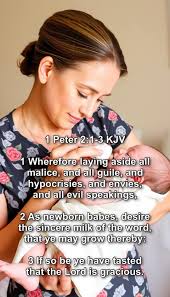 Christian growth requires renouncing sins and craving god's word