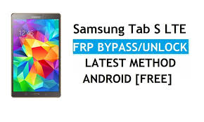 ¿cómo hacer un restablecimiento completo samsung t705 galaxy tab s 8.4 lte? Samsung Tab S Lte Sm T705 Frp Bypass Android 6 0 Unlock Latest Free