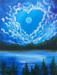 Maybe you would like to learn more about one of these? Pin By Diane Mccarthy On My Artwork Wine And Canvas Summer Paintings Mural Painting