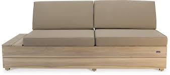 Alibaba.com offers 1,226 outdoor modular lounge products. Fleur Ami Island 2 Seater Left Right 195x85 70 Cm Vintage Grey Teak Exclusive Planters Vases Accents