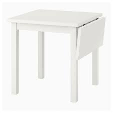 Si sois dos en casa, tenemos la combinación perfecta de mesa y sillas. Nordviken Mesa De Ala Abatible Blanco Ikea