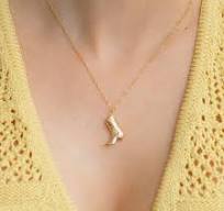 Cowboy Boot Necklace