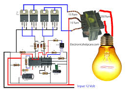 How To Make An Inverter Using 12v To 220v Electronics Logicboard Rangkaian Elektronik Teknologi Elektronik