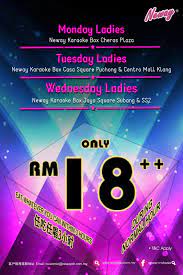 Neway karaoke of neway karaoke. Neway Karaoke Box Ladies Night Rm18 Monday Cheras Plaza Tuesday Casa Square Puchong Centro Mall Klang Wednesday Jaya Square Subang Ss2 Harga Runtuh Harga Runtuh Durian Runtuh