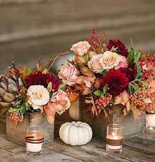 Wooden Box Centerpiece Fall Reception Dcor Fall Wedding Ideas Fall Wedding Tables Flower Centerpieces Wedding Fall Reception Decorations