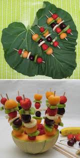 Epingle Par Rocio Herrera Florez Sur Fete Des Parents Brochette Fruits Desserts Aux Fruits Buffet De Fruits