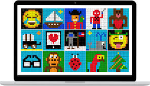 This download (scroll to the end of this post) includes 10 different practice pages plus an answer key. Math Coloring Pages Digital Math Mystery Pictures Pixel Art Math