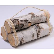 Nothing embellishes the ambience of a fireplace setting more than minnesota birch logs. White Birch Firewood Bundle 3 Log Decorative Bundle