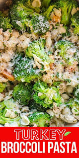 Ground Turkey And Broccoli Pasta In 2020 Healthy Turkey Recipes Ground Turkey Recipes Healthy 30 Minute Meals Healthy