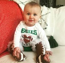 Birdie joe danielson will celebrate 5th birthday on a monday 9th of may 2022. Birdie Joe Danielson 6 Months Beautiful Baby Girl Ready To Watch Philadelphia Eagles Football With Her Dad Baby Girl Newborn Beautiful Baby Girl Brie Bella