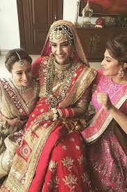 Celebrity actresses are blessed with the confidence and ability to carry designer lehengas with utmost glamour. This Bollywood Actress S Wedding Outfit Is So Stunning It Ll Take Your Breath Away Indian Bridal Fashion Sonam Kapoor Wedding Indian Bridal Wear