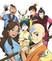 Gurihiru Art Avatar Characters Avatar Airbender Avatar Picture