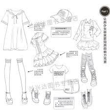 Draw lips for manga & anime. How To Draw Anime Girl Clothes Drawing Tutorial Easy