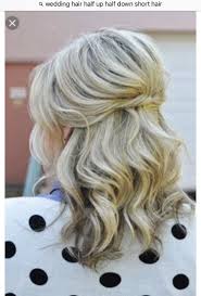 Wedding Hair Half Up Half Down Medium Hair Styles Medium Length Hair Styles Updos For Medium Length Hair
