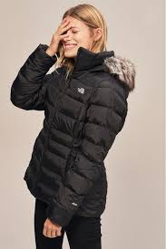 Black And Grey North Face Jacket Womens The North Face Gotham Jacket Ii Black North Face Jacket Womens North Face Womens Coat Black North Face Jacket